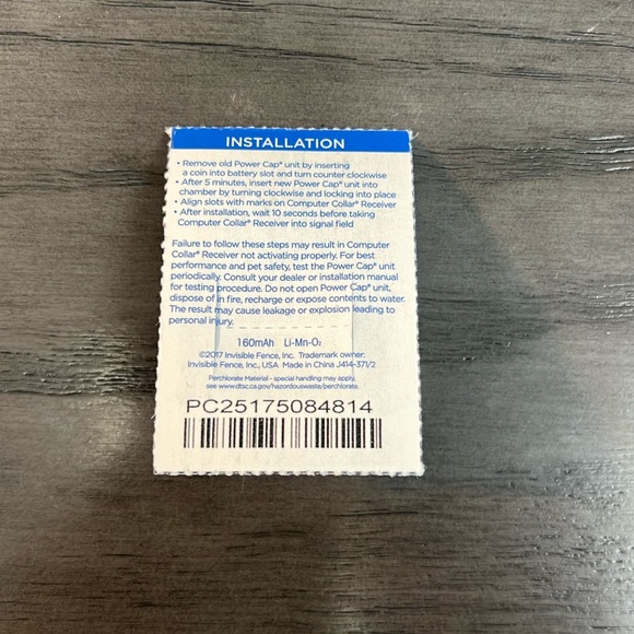 Invisible Fence Power Cap - Picture 2 of 2